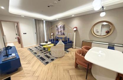 Apartment - 1 Bedroom - 2 Bathrooms for rent in Boulevard View - Yasmeen City - Lusail