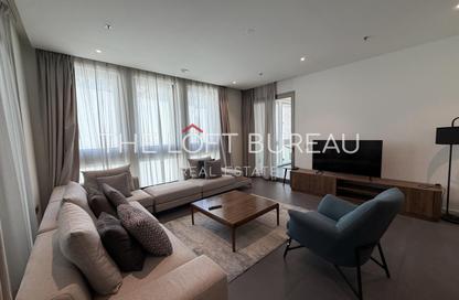Apartment - 3 Bedrooms - 4 Bathrooms for rent in Wadi 1 - Wadi - Msheireb Downtown Doha - Doha
