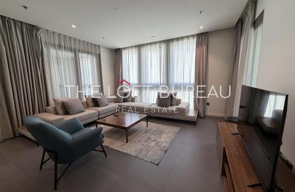 Apartment - 3 Bedrooms - 4 Bathrooms for rent in Wadi 1 - Wadi - Msheireb Downtown Doha - Doha