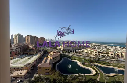 Apartment - 1 Bedroom - 2 Bathrooms for rent in Bilal Pearl Suites - Viva Bahriyah - The Pearl Island - Doha