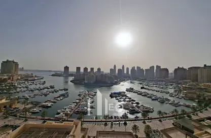 Apartment - 2 Bedrooms - 3 Bathrooms for rent in East Porto Drive - Porto Arabia - The Pearl Island - Doha