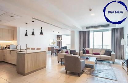 Duplex - 3 Bedrooms - 4 Bathrooms for rent in Viva East - Viva Bahriyah - The Pearl Island - Doha