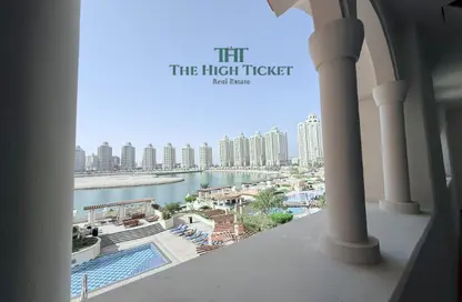 Apartment - 1 Bedroom - 1 Bathroom for rent in Viva West - Viva Bahriyah - The Pearl Island - Doha