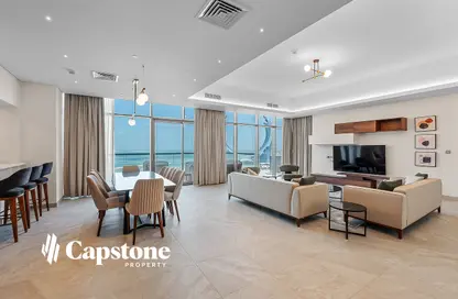 Apartment - 4 Bedrooms - 6 Bathrooms for rent in Lusail Residence - Marina District - Lusail