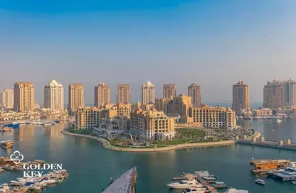 Apartment - 3 Bedrooms - 4 Bathrooms for sale in West Porto Drive - Porto Arabia - The Pearl Island - Doha