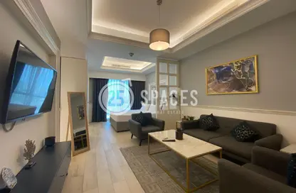 Apartment - 1 Bathroom for rent in Bin Al Sheikh Towers - Al Mirqab Al Jadeed - Doha
