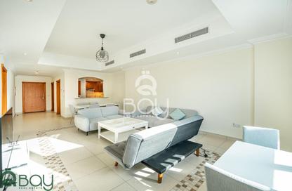 Apartment - 1 - 2 for rent in West Porto Drive - Porto Arabia - The Pearl Island - Doha
