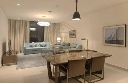 شقة - 2 غرف نوم - 4 حمامات للايجار في لوسيل ريسيدينس - منطقة المارينا - الوسيل