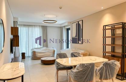 Apartment - 1 Bedroom - 2 Bathrooms for rent in Lusail Marina Heights - Marina District - Lusail
