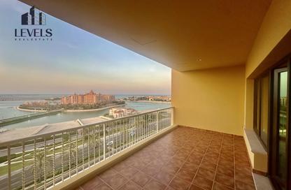 Apartment - 2 Bedrooms - 3 Bathrooms for rent in West Porto Drive - Porto Arabia - The Pearl Island - Doha Apartment - 2 Bedrooms - 3 Bathrooms for rent in West Porto Drive - Porto Arabia - The Pearl Island - Doha