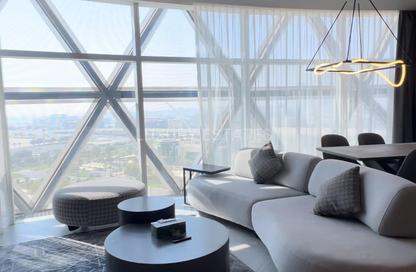 Apartment - 2 - 2 for rent in Lusail Residence - Marina District - Lusail