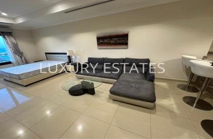Apartment - Studio - 1 Bathroom for rent in West Porto Drive - Porto Arabia - The Pearl Island - Doha Apartment - Studio - 1 Bathroom for rent in West Porto Drive - Porto Arabia - The Pearl Island - Doha