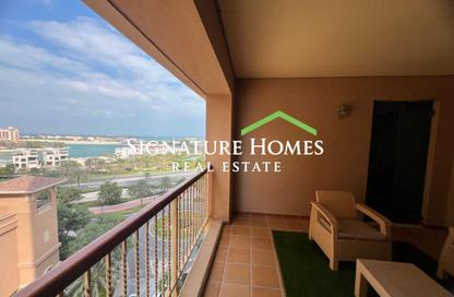 Apartment - 1 Bedroom - 2 Bathrooms for rent in East Porto Drive - Porto Arabia - The Pearl Island - Doha