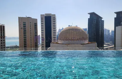 Apartment - 4 Bedrooms - 5 Bathrooms for rent in West Bay Tower - West Bay - West Bay - Doha