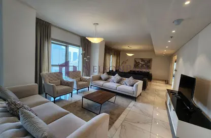 Apartment - 4 Bedrooms - 5 Bathrooms for rent in West Bay Tower - West Bay - West Bay - Doha