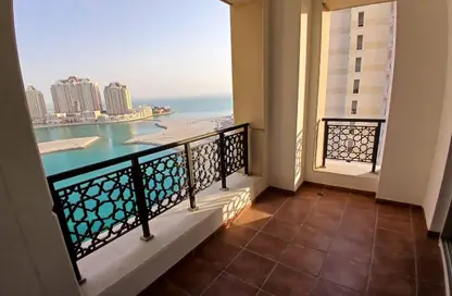 شقة - 1 حمام للايجار في فيفا غرب - فيفا بحرية - جزيرة اللؤلؤة - الدوحة