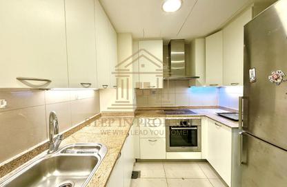 Apartment - Studio - 1 Bathroom for rent in Viva West - Viva Bahriyah - The Pearl Island - Doha