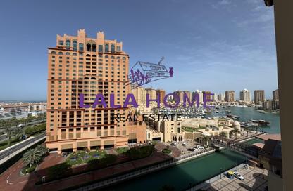 Apartment - 2 Bedrooms - 3 Bathrooms for sale in West Porto Drive - Porto Arabia - The Pearl Island - Doha