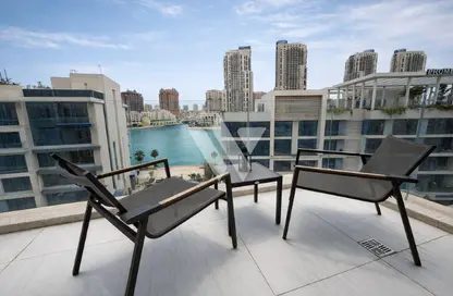 Apartment - 1 Bedroom - 2 Bathrooms for rent in Crystal Residence - Gewan Island - The Pearl Island - Doha