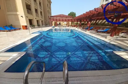 شقة - غرفة نوم - 2 حمامات للايجار في طريق بورتو الغربي - بورتو أرابيا - جزيرة اللؤلؤة - الدوحة
