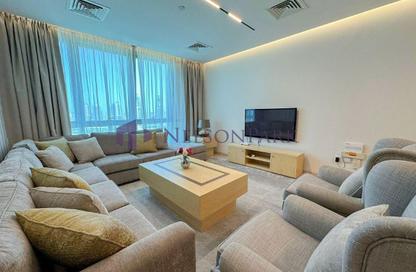 Apartment - 2 Bedrooms - 4 Bathrooms for rent in Zig Zag Tower B - Zig Zag Towers - West Bay - Doha