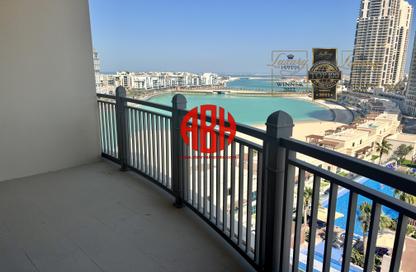 Apartment - 1 Bedroom - 1 Bathroom for rent in Abraj Bay - Abraj Quartiers - The Pearl Island - Doha