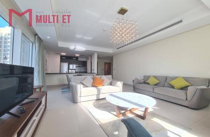 Apartment - 1 Bedroom - 2 Bathrooms for rent in Lusail Marina Heights - Marina District - Lusail