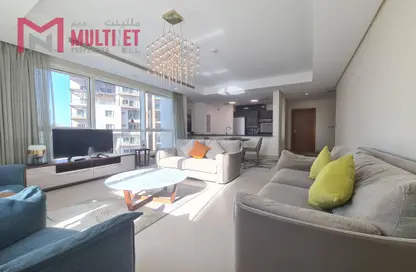 شقة - غرفة نوم - 2 حمامات للايجار في مرتفعات مارينا لوسيل - منطقة المارينا - الوسيل