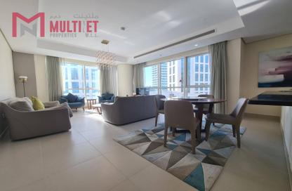Apartment - 1 Bedroom - 2 Bathrooms for rent in Lusail Marina Heights - Marina District - Lusail