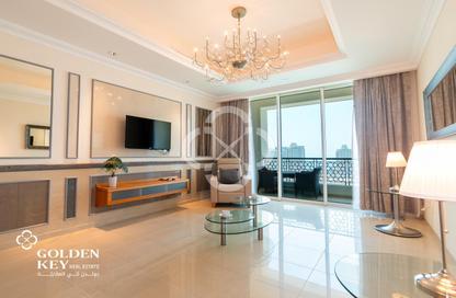 Apartment - 3 - 4 for rent in Viva West - Viva Bahriyah - The Pearl Island - Doha Apartment - 3 - 4 for rent in Viva West - Viva Bahriyah - The Pearl Island - Doha