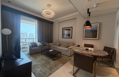 Hotel Apartments - 1 Bedroom - 2 Bathrooms for rent in Viva Central - Viva Bahriyah - The Pearl Island - Doha