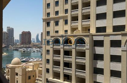 Apartment - 1 Bedroom - 2 Bathrooms for sale in Tower 24 - Porto Arabia - The Pearl Island - Doha
