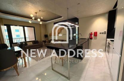 Apartment - 1 Bedroom - 2 Bathrooms for rent in One Porto Arabia - Porto Arabia - The Pearl Island - Doha