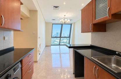 Apartment - 2 - 2 for rent in Lusail Marina Heights - Marina District - Lusail