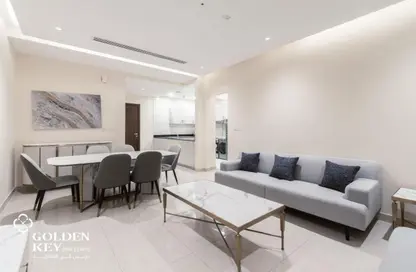 شقة - غرفة نوم - 2 حمامات للايجار في شقق جاردينو - جزيرة اللؤلؤة - الدوحة