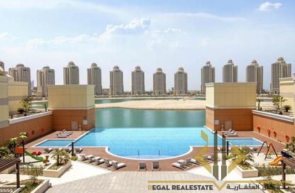 Apartment - Studio - 1 for rent in Viva West - Viva Bahriyah - The Pearl Island - Doha Apartment - Studio - 1 for rent in Viva West - Viva Bahriyah - The Pearl Island - Doha