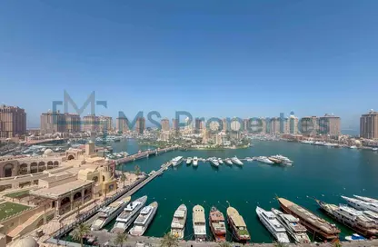 Apartment - 1 Bedroom - 2 Bathrooms for rent in West Porto Drive - Porto Arabia - The Pearl Island - Doha Apartment - 1 Bedroom - 2 Bathrooms for rent in West Porto Drive - Porto Arabia - The Pearl Island - Doha