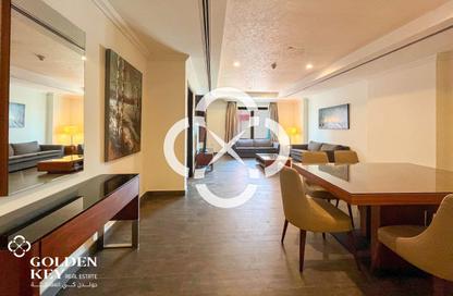 Apartment - 1 Bedroom - 2 Bathrooms for rent in West Porto Drive - Porto Arabia - The Pearl Island - Doha