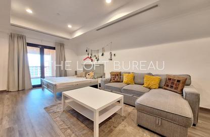 Apartment - Studio - 1 Bathroom for rent in West Porto Drive - Porto Arabia - The Pearl Island - Doha