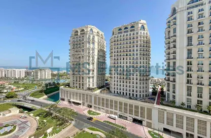 Apartment - 1 Bedroom - 2 Bathrooms for rent in Viva East - Viva Bahriyah - The Pearl Island - Doha