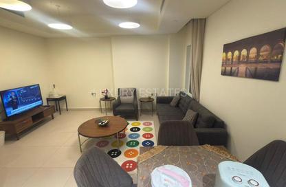 Apartment - 1 Bedroom - 2 Bathrooms for rent in Lusail Marina Heights - Marina District - Lusail Apartment - 1 Bedroom - 2 Bathrooms for rent in Lusail Marina Heights - Marina District - Lusail
