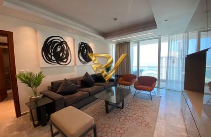 Apartment - 2 - 3 for rent in Lusail Marina Heights - Marina District - Lusail