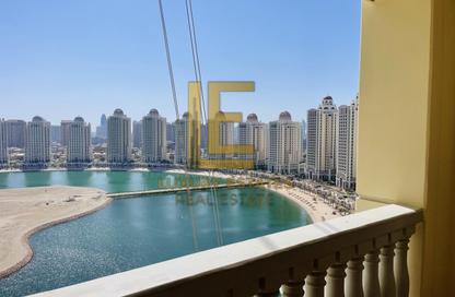Apartment - Studio - 1 Bathroom for rent in Viva Bahriyah - The Pearl Island - Doha