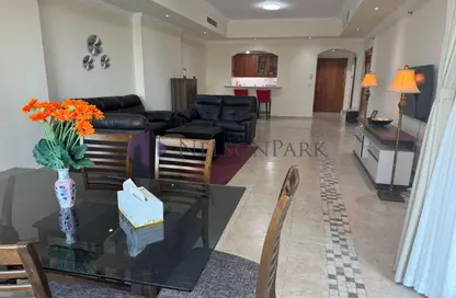 شقة - غرفة نوم - 2 حمامات للايجار في 9 تاور - بورتو أرابيا - جزيرة اللؤلؤة - الدوحة