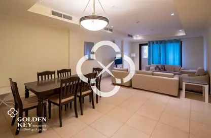 Apartment - 1 Bedroom - 2 Bathrooms for sale in West Porto Drive - Porto Arabia - The Pearl Island - Doha