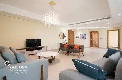 Apartment - 1 Bedroom - 2 Bathrooms for rent in Marina Residences 195 - Marina District - Lusail