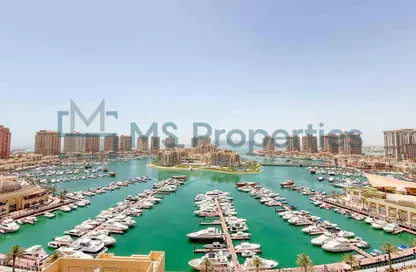 Apartment - 3 Bedrooms - 4 Bathrooms for rent in East Porto Drive - Porto Arabia - The Pearl Island - Doha Apartment - 3 Bedrooms - 4 Bathrooms for rent in East Porto Drive - Porto Arabia - The Pearl Island - Doha