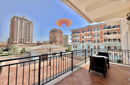Apartment - 1 Bedroom - 2 Bathrooms for rent in Carnaval - Qanat Quartier - The Pearl Island - Doha