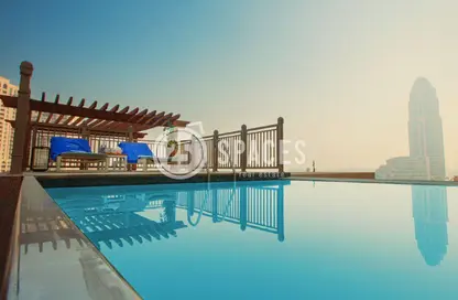 Townhouse - 3 Bedrooms - 4 Bathrooms for rent in Abraj Bay - Abraj Quartiers - The Pearl Island - Doha