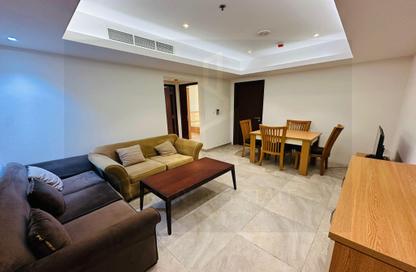 Apartment - 2 Bedrooms - 2 Bathrooms for rent in Al Sadd Tourist Apartments - Al Sadd - Doha